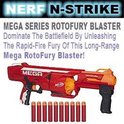 Nerf N-Strike Mega Series Rotofury Blaster Review