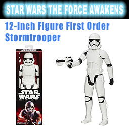 Star Wars The Force Awakens 12-Inch Figure First Order Stormtrooper Review